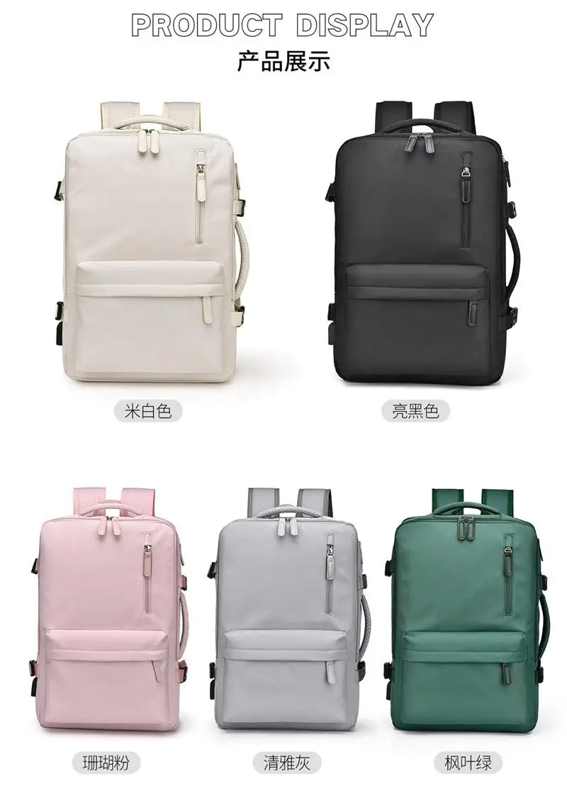 Travel Backpack 46x30x20 Cabin Waterproof And Laptop Space