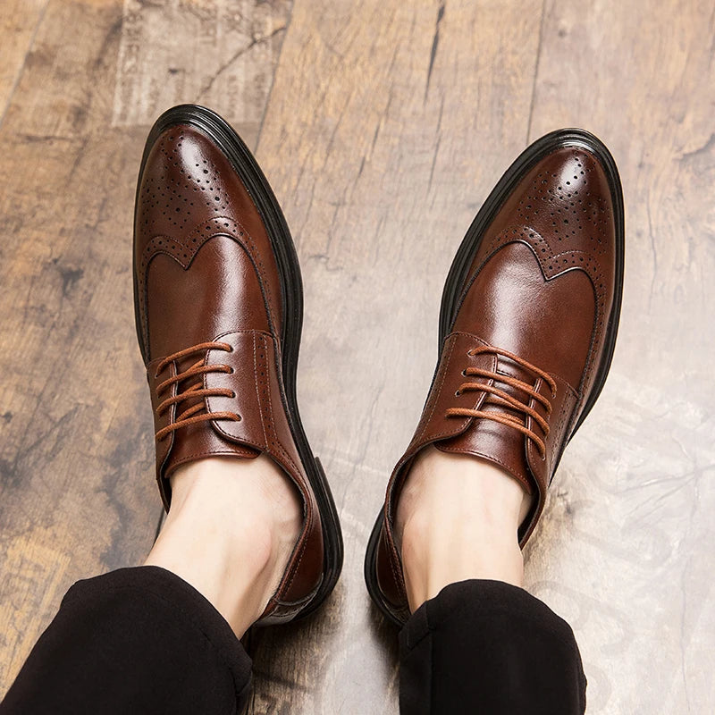 Vintage official and business classic men's shoes