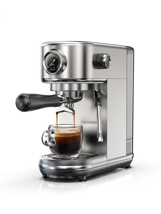 HiBREW 20Bar Semi Automatic Espresso Coffee Machine Temperature Adjustable Cold/Hot Super Slim Coffee Maker Cappuccino H10B