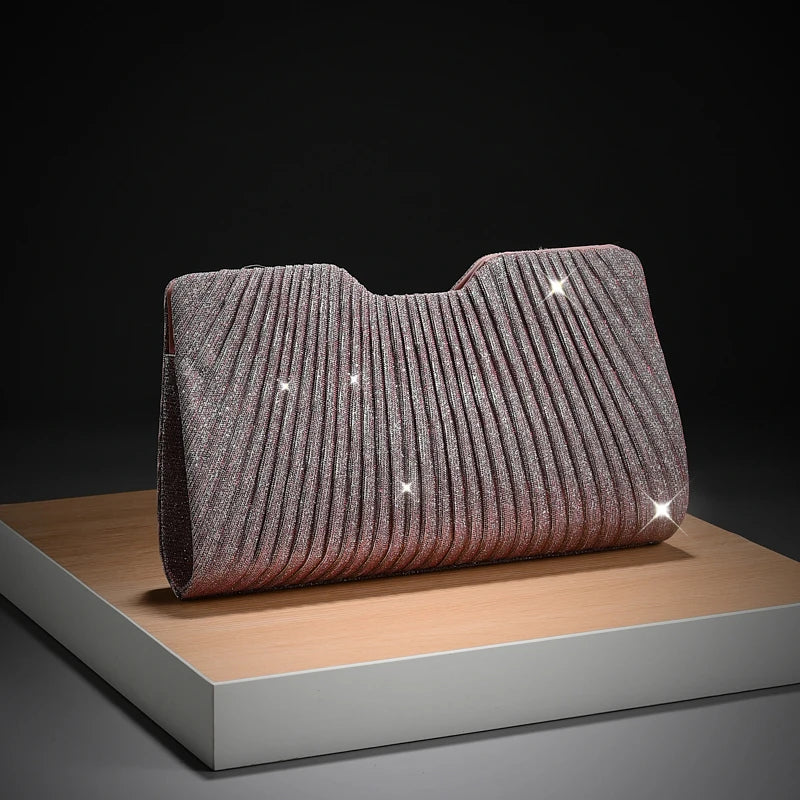 Light Luxury Pattern Chain shoulder Bag Simple And Versatile Handheld Underarm hand Bag women wedding party Evening gift Bag