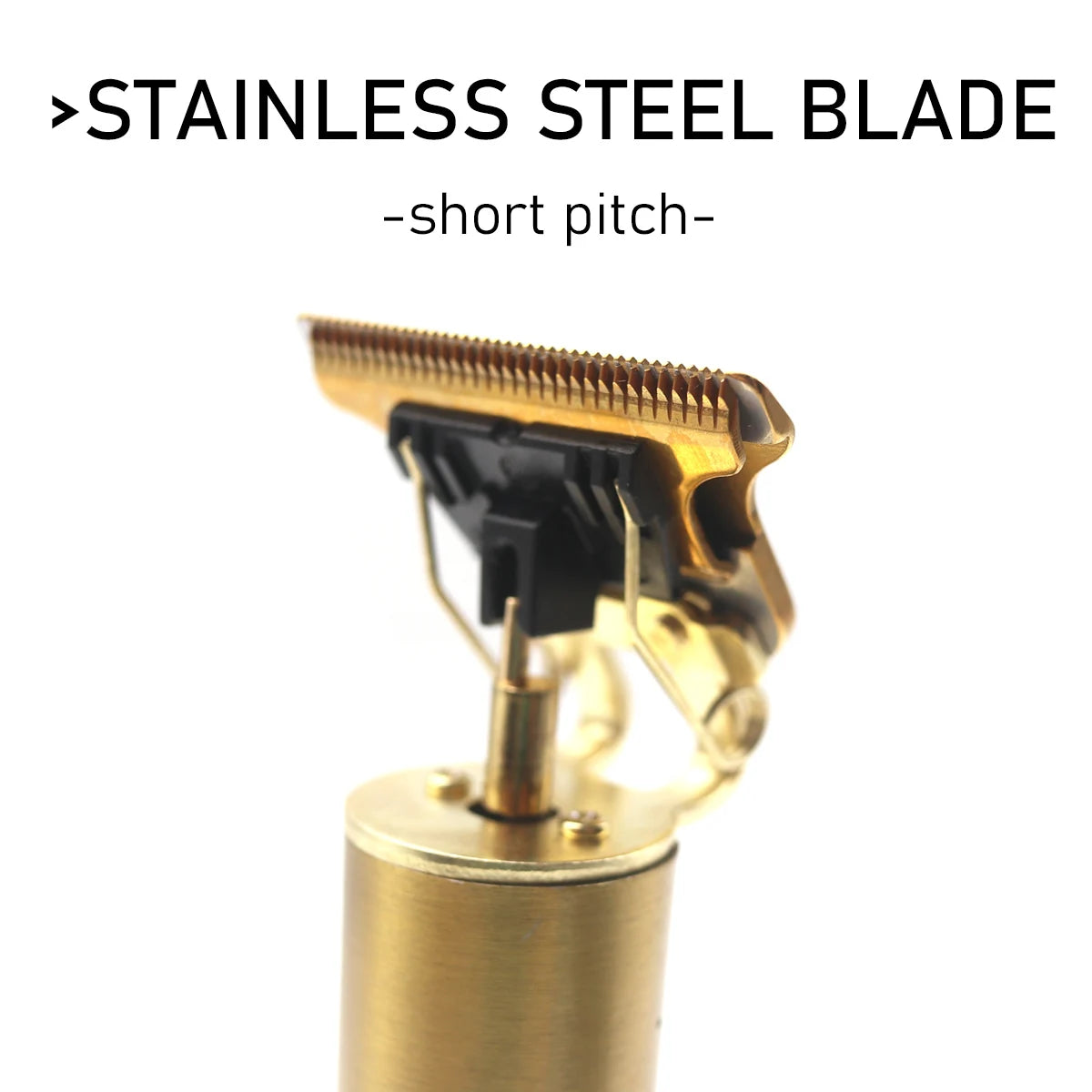 Hair Trimmer Machine Metal Body Stainless Steel Blade Hair Clipper Beard Trimmer for Men