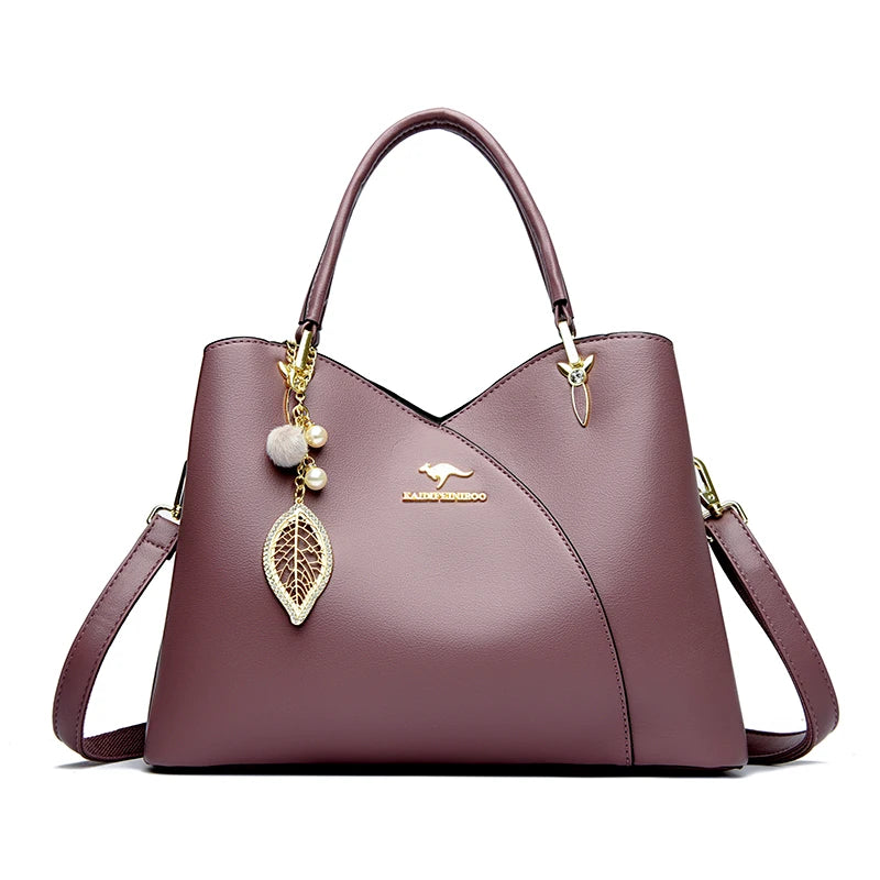 Luxury Leather Hand and Shoulder Bag