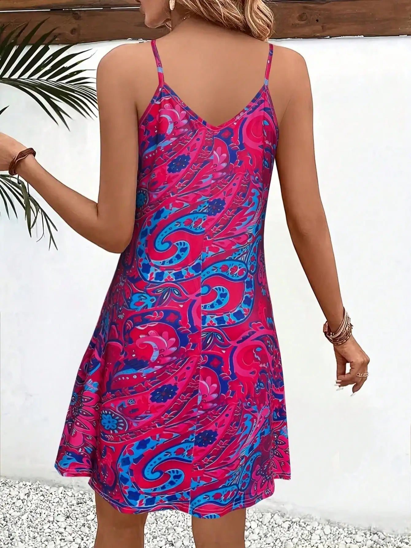 Cami Dress For Spring/Summer, Fashion Vacation Dress