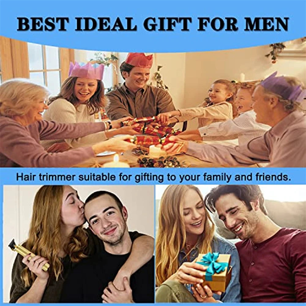 Hair Cutting Machine Vintage T9 Clipper Hair Rechargeable Men's Barber Professional New Hot Sale