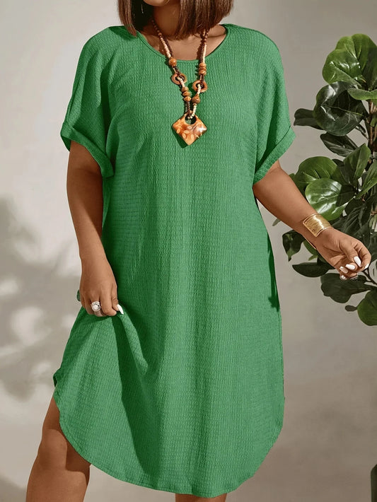 women's summer large-size dress