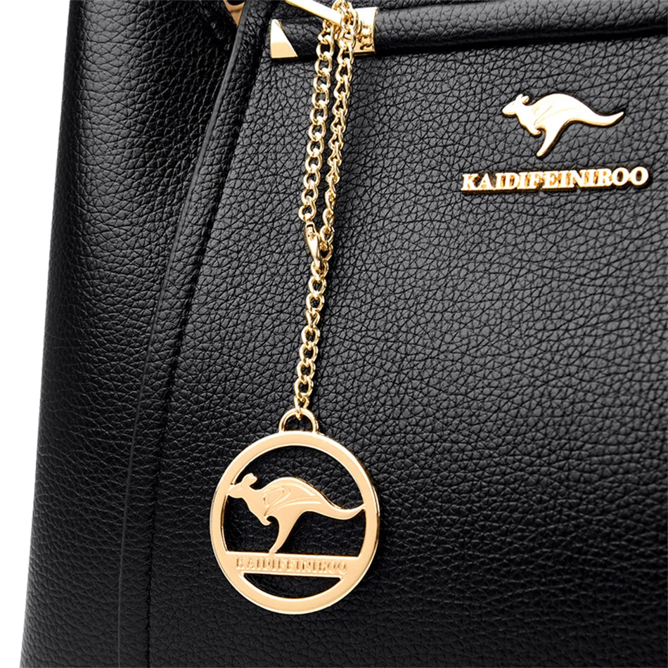 Shoulder Crossbody Sac Ladies Large Capacity Leather Handbags