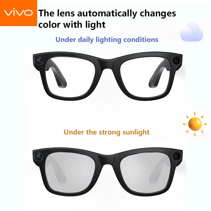 G300 Smart AI Glasses 800W pixel AI Shooting Camera HD Photo Video Voice Call Translation Waterproof Bluetooth Glasses