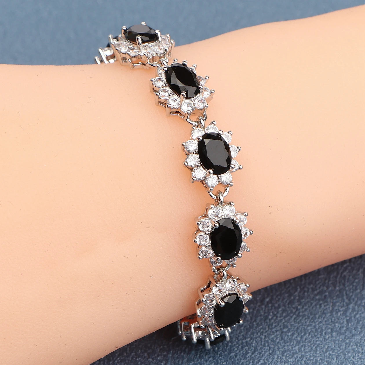Charm Cubic Zircon Bracelets  Jewelry 18+2CM Length