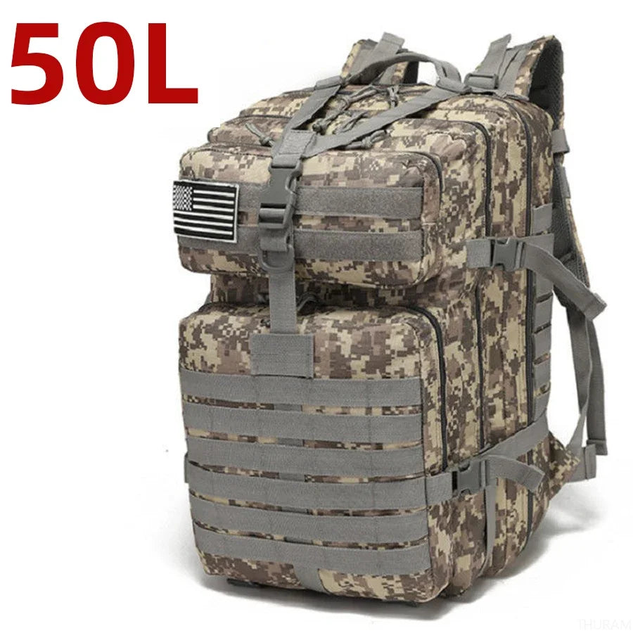 Tactical Sports Trekking Fishing Hunting Camping Hiking Bag Backpack Outdoor
