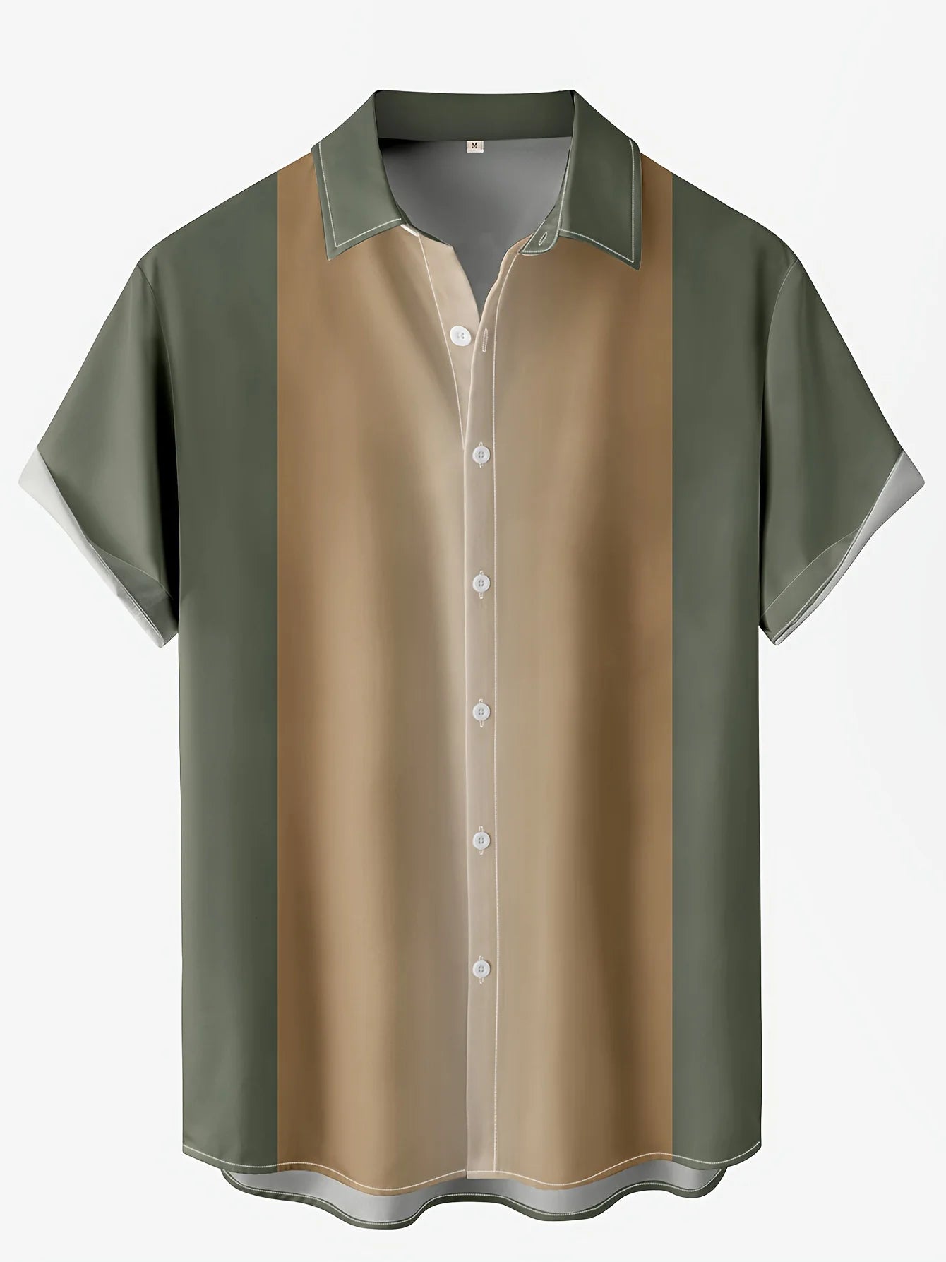 Mix Beautiful Colour Short Sleeve Tops Beach Party Plaid For Men's