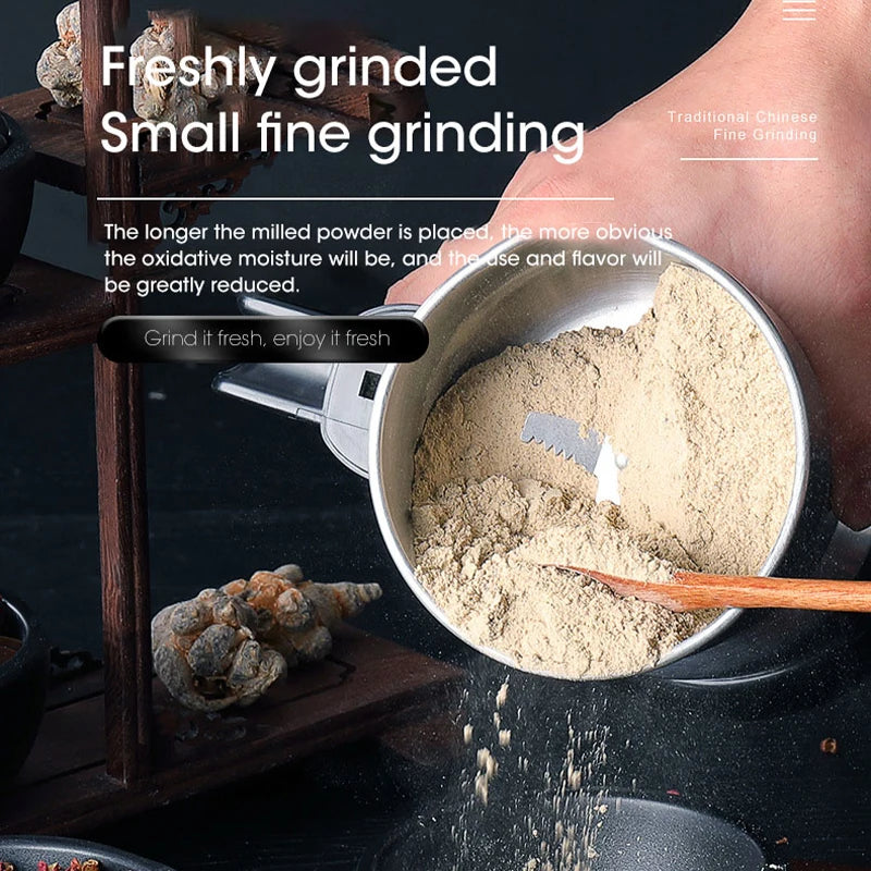 400W Electric Multifunctional Coffee Grinder Kitchen Cereal Nuts Beans Spices Grains Grinder Machine