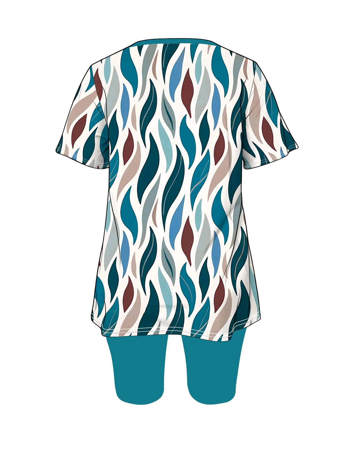 Short Sleeve Fashion Casual Set Women's Comfortable Outdoor Home All-match Shorts Set