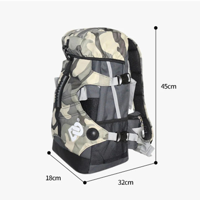Fashion Outdoor Bags Unisex Professional Roller Skates Backpack