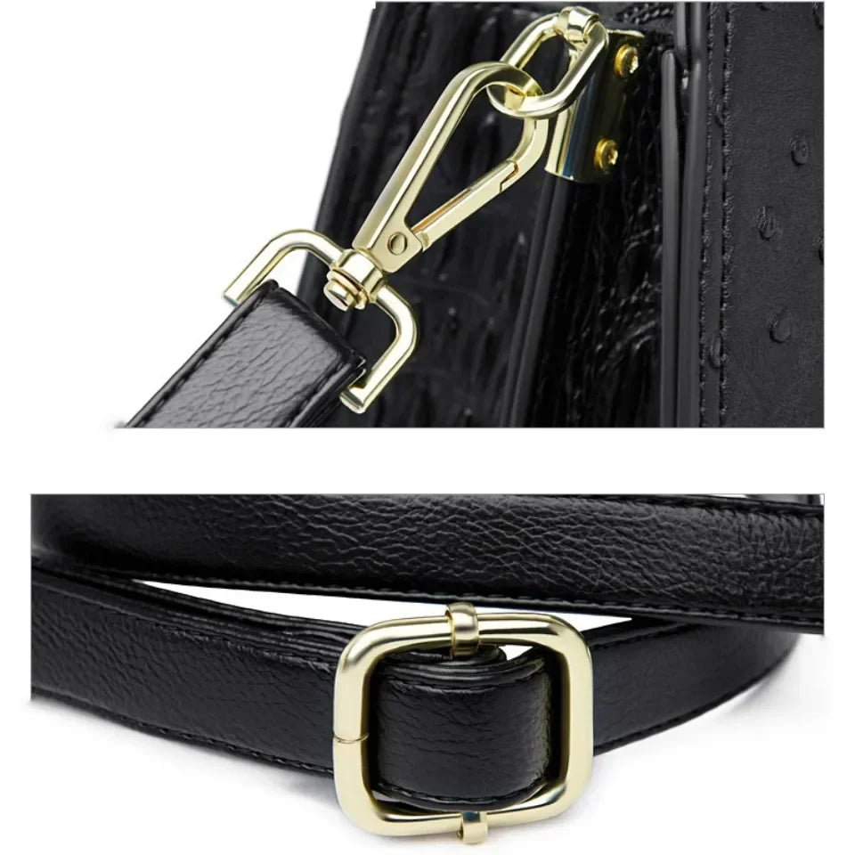 Shoulder Bag Soft Leather Designer Handbag With Large Capacity