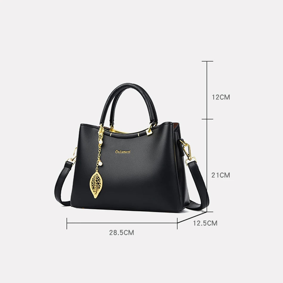 New High Quality Leather Luxury Handbags