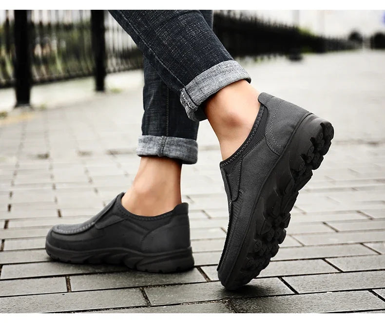 Men Sneakers Fashion Comfortable Flat Handmade Leisure Shoes For Men