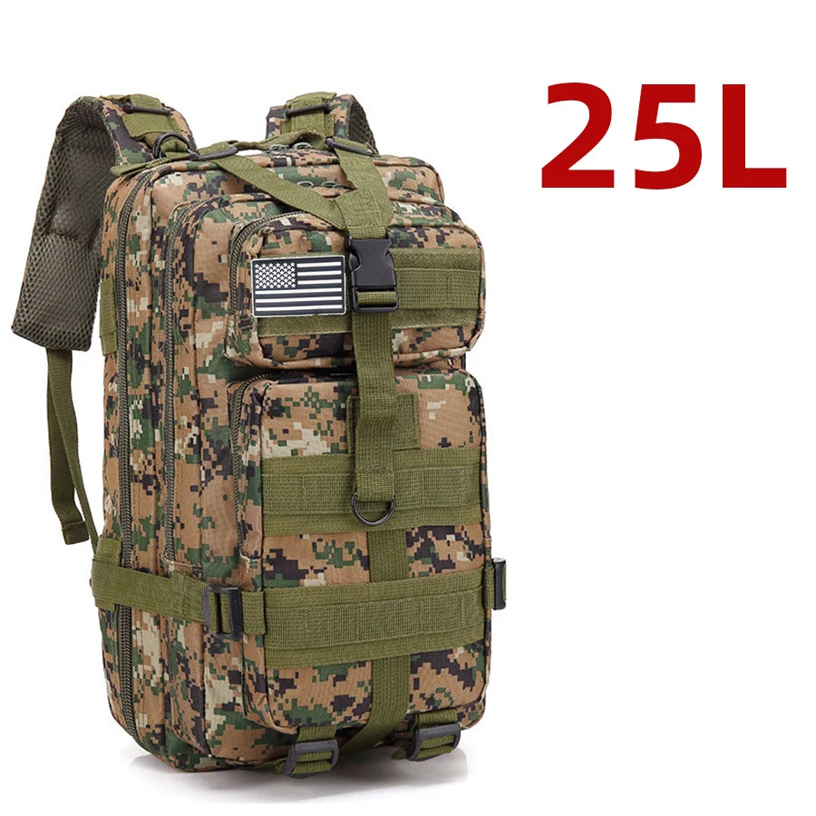 Tactical Sports Trekking Fishing Hunting Camping Hiking Bag Backpack Outdoor