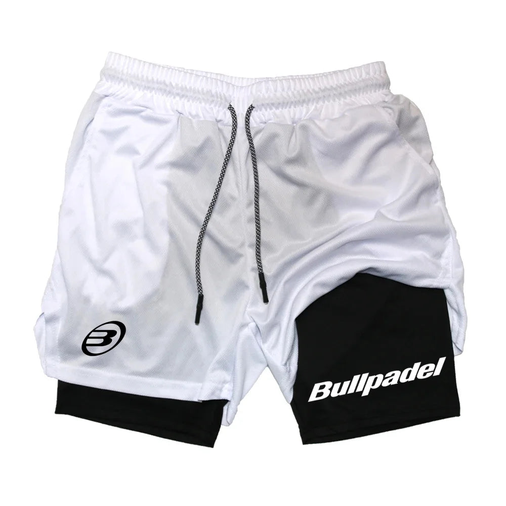 Men's Trousers Outdoor Running  Padel Sport Shorts  Breathable Tennis Quick-Drying BadmintonSportwear