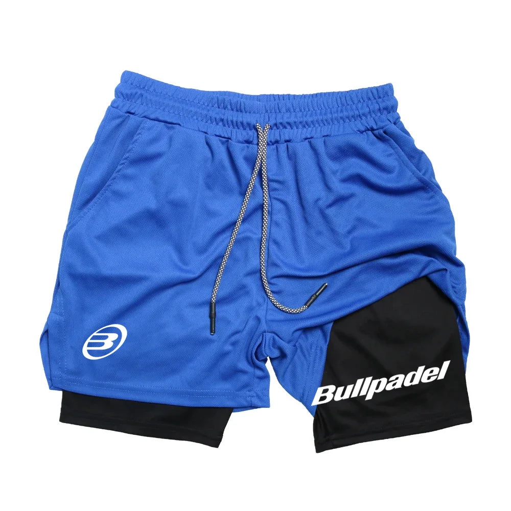Men's Trousers Outdoor Running  Padel Sport Shorts  Breathable Tennis Quick-Drying BadmintonSportwear