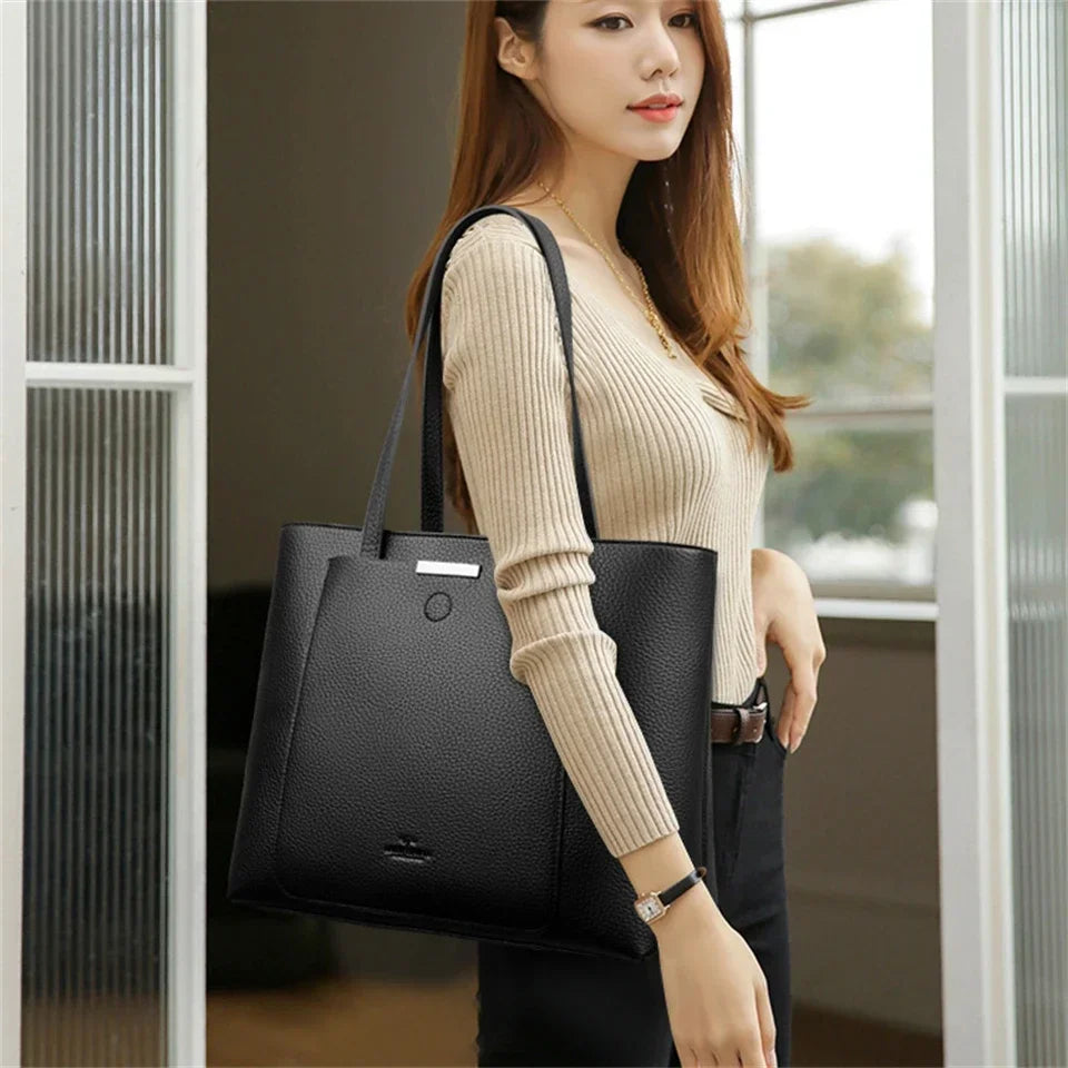Leather Luxury Designer Hand and Shoulder Ladies Bag