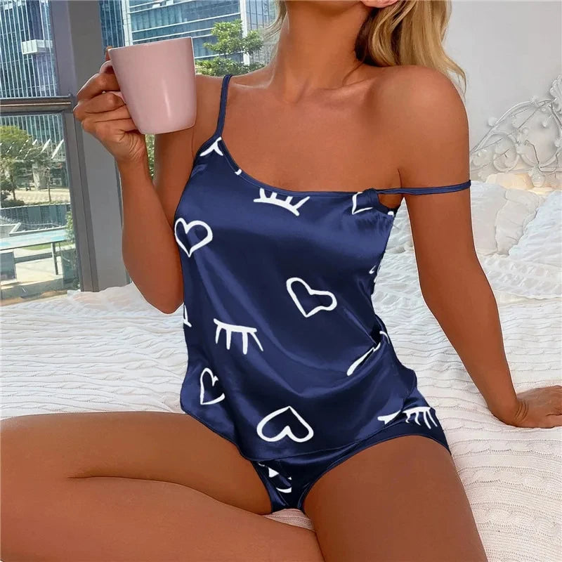Women Sleepwear Pajama Set L XL XXL Comfortable