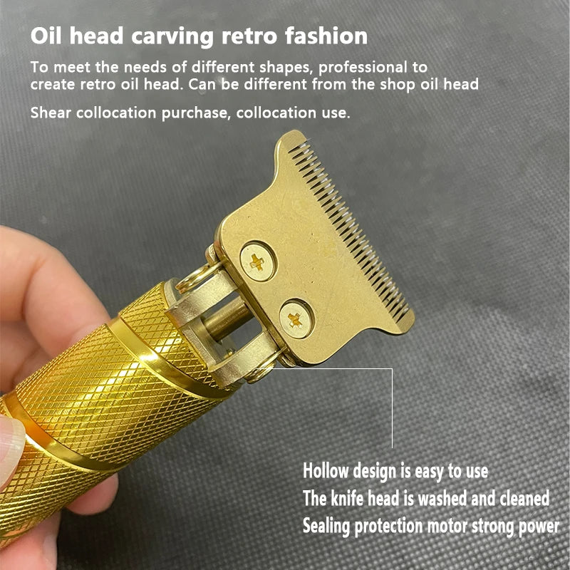 Clipper Electric Hair Trimmer for men Electric shaver professional Men's Hair cutting machine Wireless