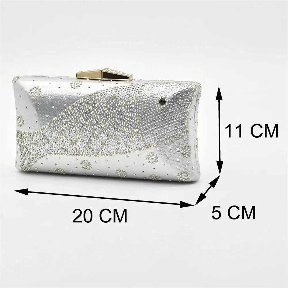 Matching Shoes and Bag Set for Wedding  Women Shoes and Bag Set