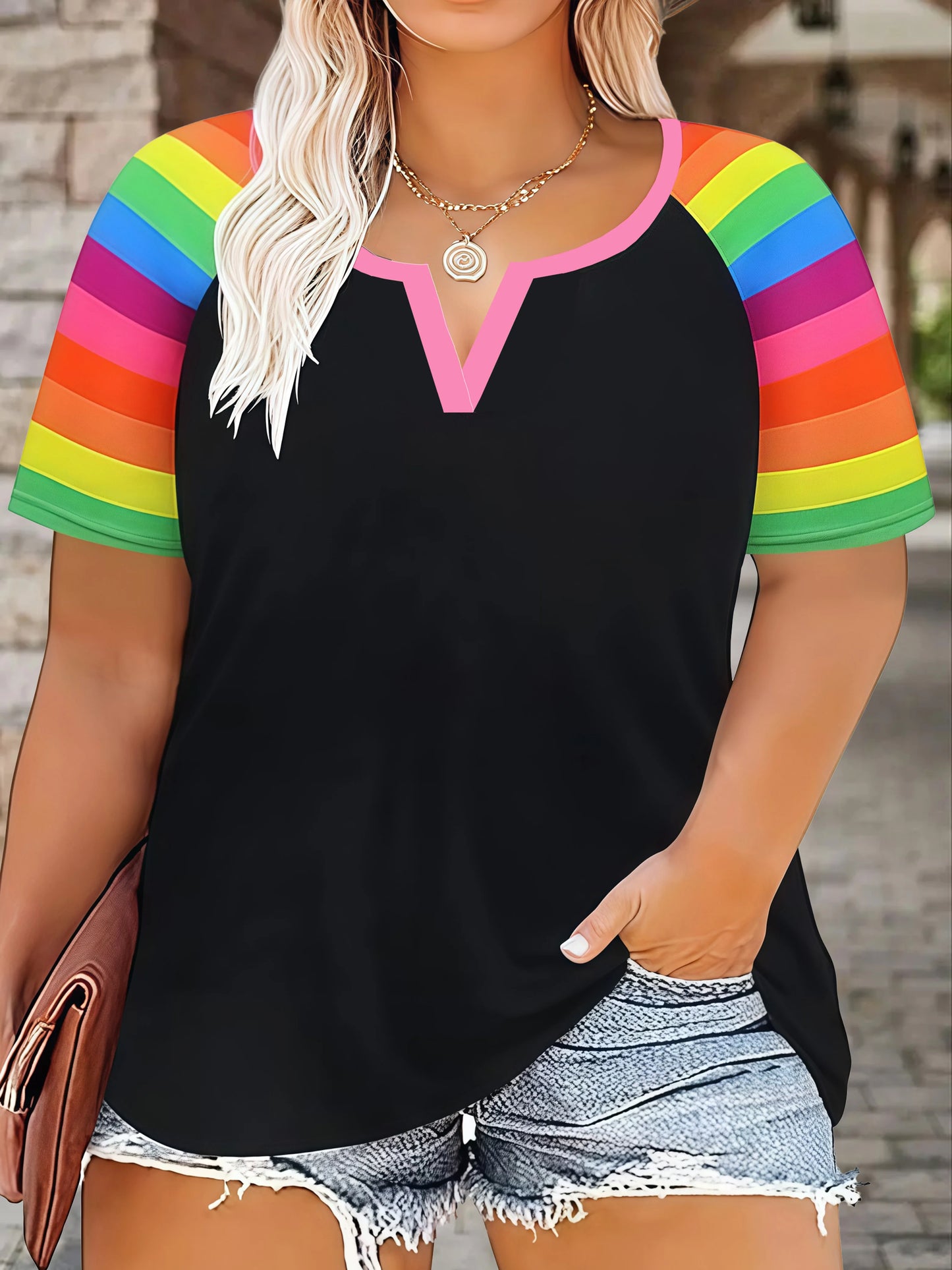 Leopard  Print Short Sleeve T-Shirt