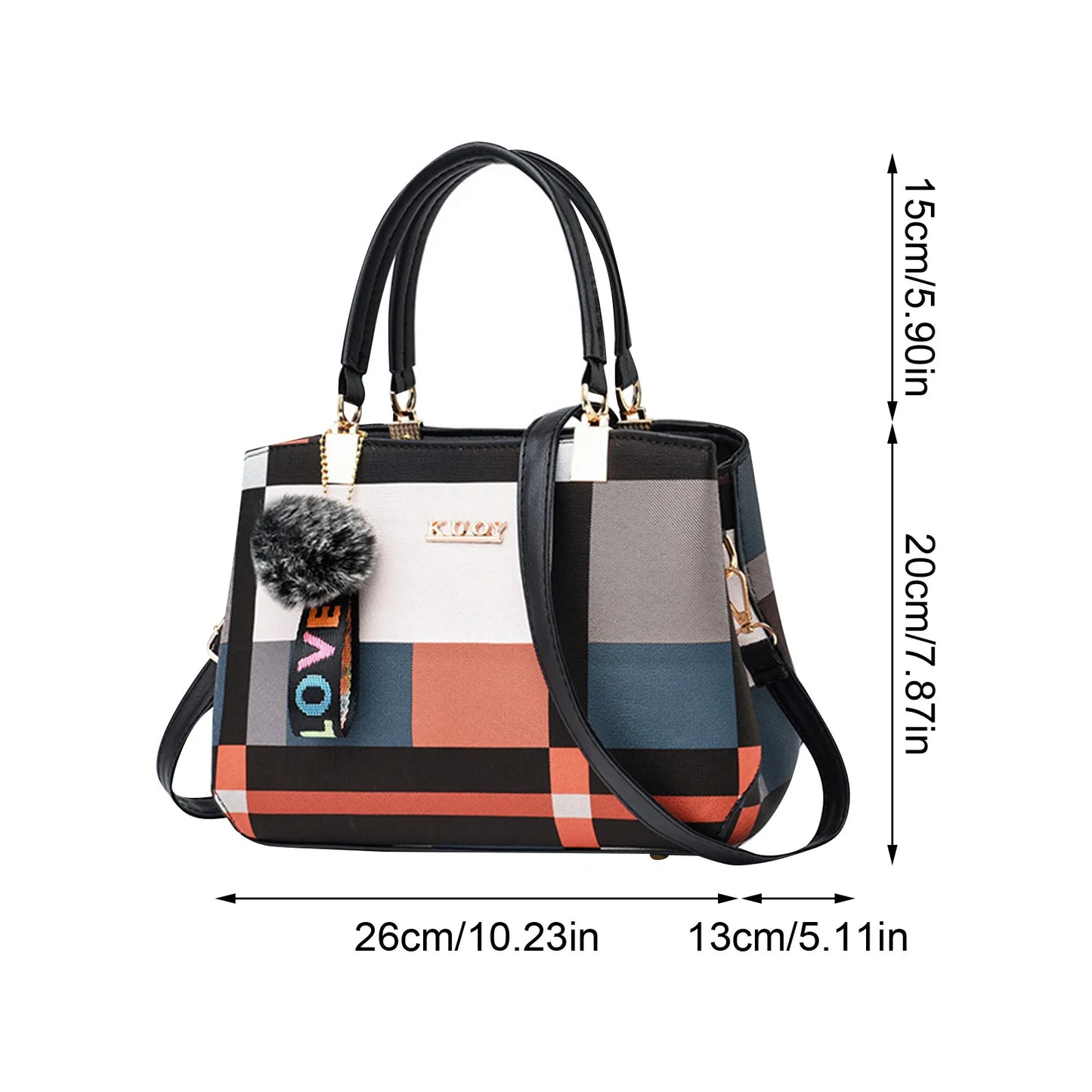 Fashionable Women's Bag, Handbag, European And American One Shoulder Crossbody Bag
