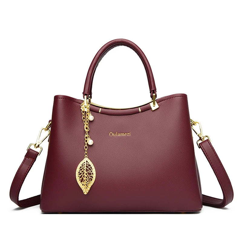 New High Quality Leather Luxury Handbags