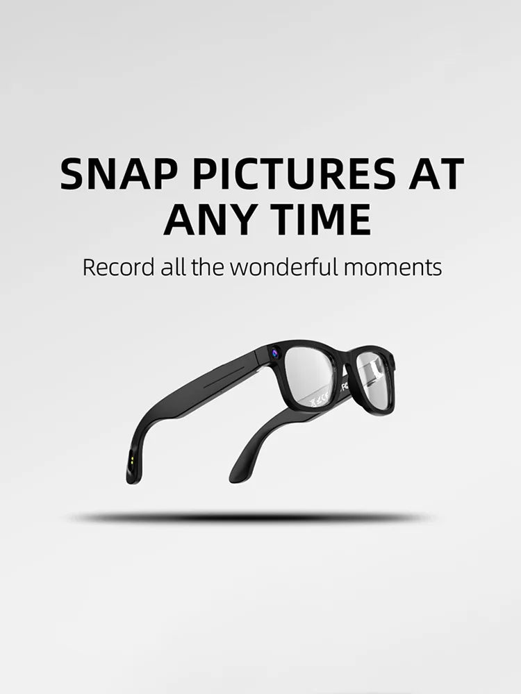 800w Pixel Smart Glasses With Ai Camera For High-definition Photography Video Recording Voice Calls And Translation