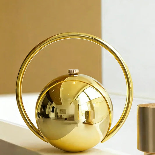 Exquisite Luxury Banquet Handbag Electroplated Handle Fashion Spherical Design Multi-functional Coin Purse Party Bag Acrylic Bag
