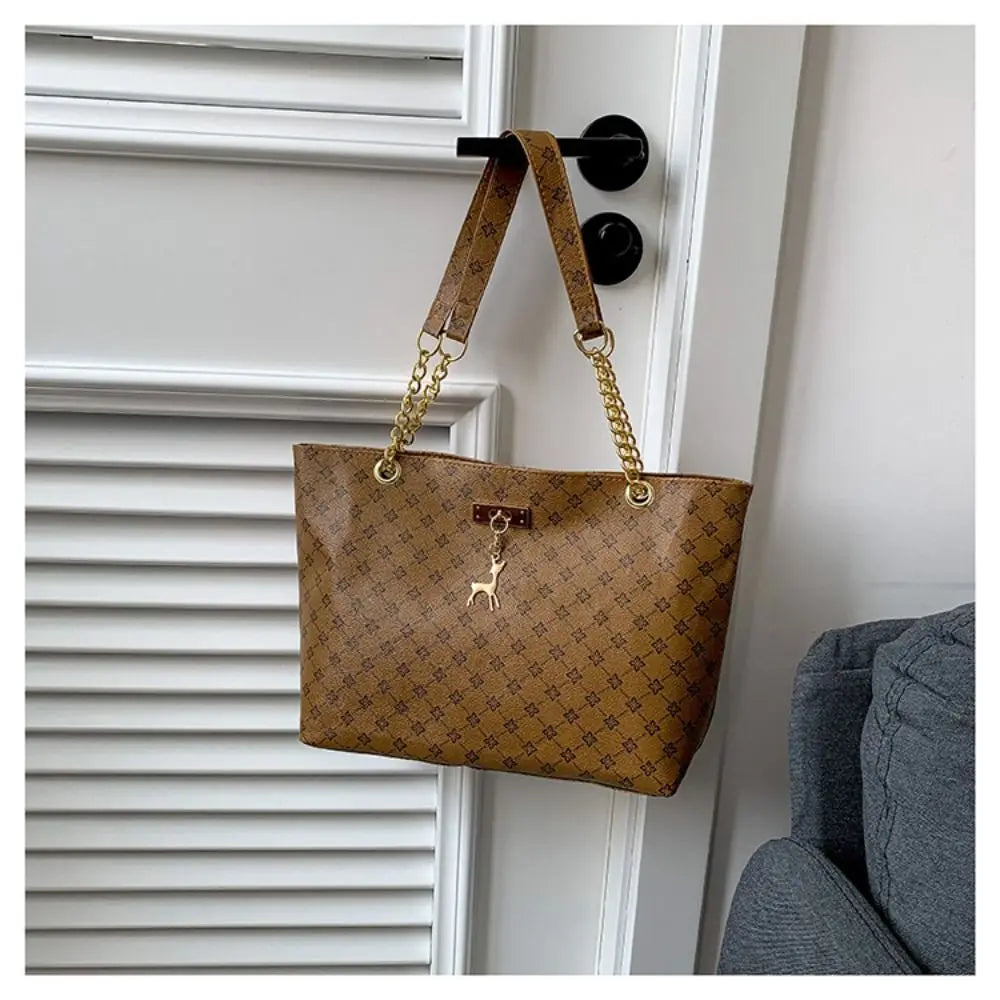 Luxury Design Bag Large Capacity Handbag  Shoulder Bag Trendy New Purse