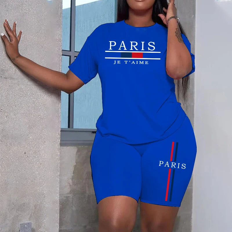 Summer Daily Casual Sporty Shorts Set Outdoor Comfortable Soft Outfits