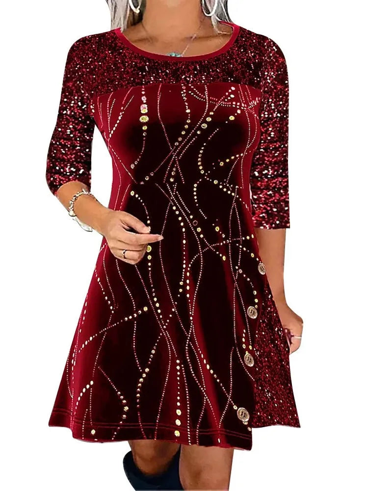 New Solid Color Dresses Spring  and Summer