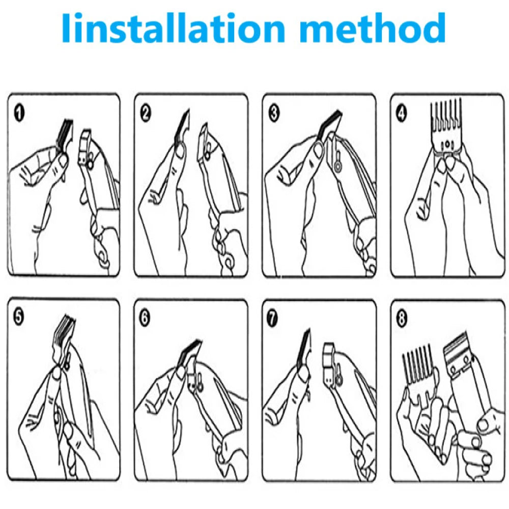Electric Hair Clipper Hair Cut Maching Wireless Trimmer men Professional Clipper Machine Rechargeable Hair Cut