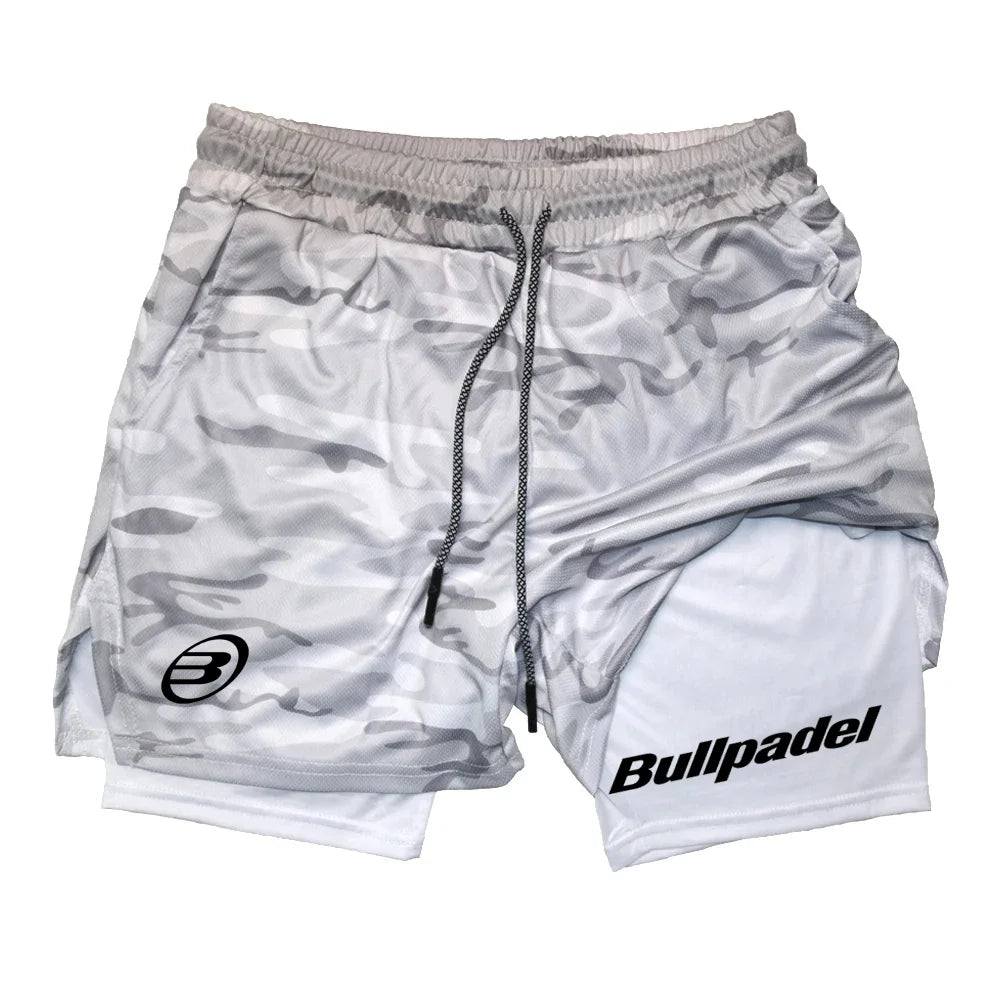 Men's Trousers Outdoor Running  Padel Sport Shorts  Breathable Tennis Quick-Drying BadmintonSportwear